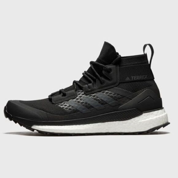 ADIDAS mens black TERREX FREE‎ HIKER Hiking Shoes
